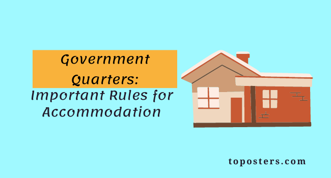 Quarter Allotment Rules for Central Govt Employees