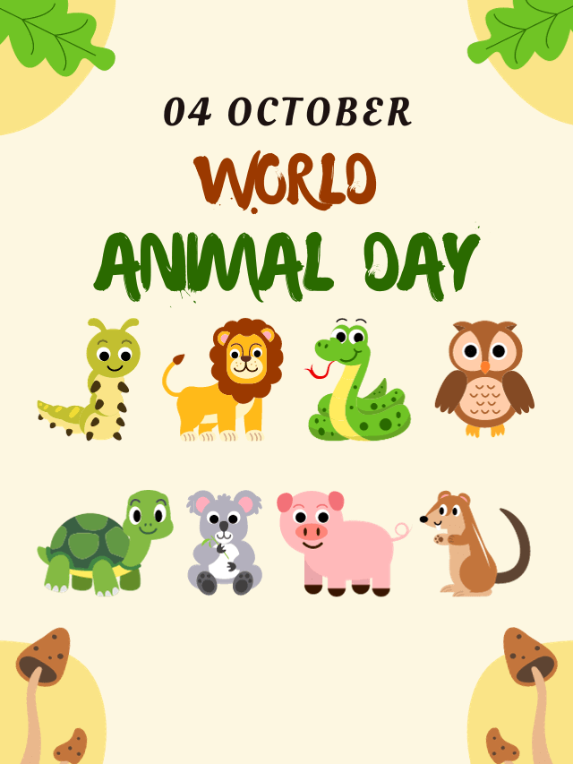 World Animal Day 2023 : History, Theme and Significance